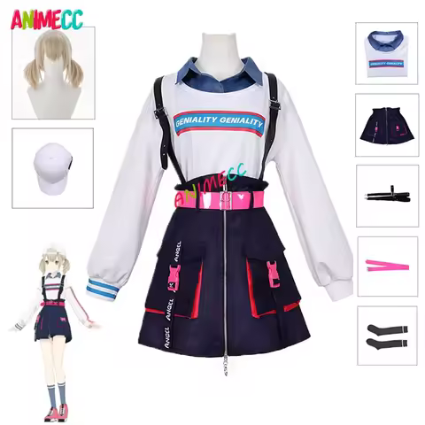 ANIMECC in Stock S-3XL Azusawa Kohane Project Sekai Cosplay 3rd Anniversary New Uniform Halloween Pa