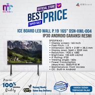 ice board led wall p.19 165  dsn-xwl-004 ip30 android  garansi resmi - ice board+stand tanpa kayu
