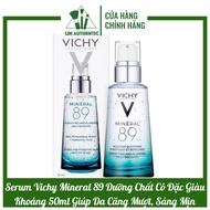 Vichy Mineral 89 Mineral Serum Mineral Rich Concentrate 89 50ml Helps Skin to stretch, Smooth, Bright and Smooth