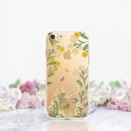 蝴蝶花園 免費刻字 手機殼iPhone XR Samsung s8聖誕交換禮物