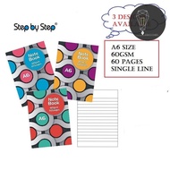 SBS A6 60gsm Note Book 60pgs [SBS0216]