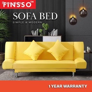 ✳☂∏FINSSO: IDRIS Living room 2 in 1 Foldable Sofa Bed (3 seater or 4 seater) 