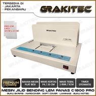 Mesin Jilid Buku Bending F4 Lem Panas Bending Kualitas Premium / Penerbit ( Mesin Binding untuk jili