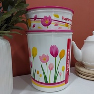 Tupperware One Touch Tulip Set ( Maxi Topper 1.75l & Maxi Cannister 5.5l )