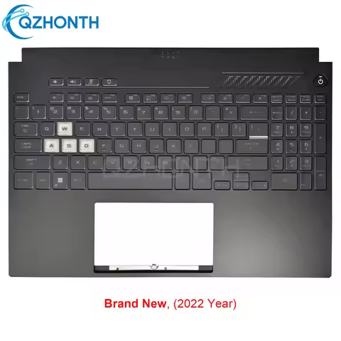 Brand New Palmrest with Backlit Keyboard For ASUS TUF Gaming FX507 FA507 FX517 A15 F15 (Black) (2022