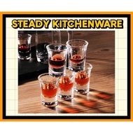 25ML/6pcs #5030 Tequila Vodka Shot Glass Shooter Glass Wine Glass Liquor Glass Maotai Glass 玻璃龙舌兰酒杯色