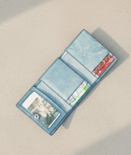 【DIY材料包】Model 03 三摺立體短錢包, 多層次建築空間, 進階挑