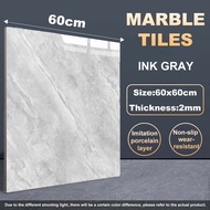 🔥60X60CM🔥 Marble Tiles Self Adhesive PVC Floor Sticker Marble Vinyl Flooring Self Adhesive 地板贴
