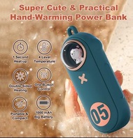 便攜 10000mAh 迷你可愛小狗暖手器4檔溫度控制帶行動電源功能 sslckp Portable 10000mAh Mini Lovely Dog Design USB Rechargeable 