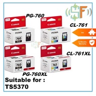 PG-760 PG760 PG-760XL PG760XL CL-761 CL761 CL-761XL CL761XL Ink Cartridge for TS5370 Printer Model