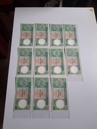 香港:上海滙豐銀行:(10元紙幣):1992年10張:(1989年1張):俗語:叫青蟹:10元:大平賣:共11張