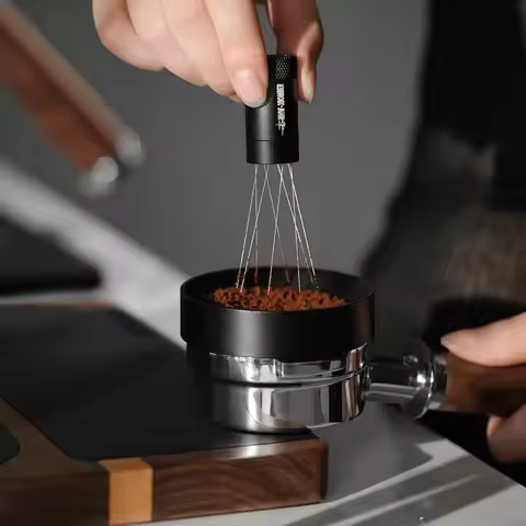 MHW-3BOMBER WDT Tools 2.0 Coffee Stirring Distribution Adjustable Magnetic Absorption Stand Espresso