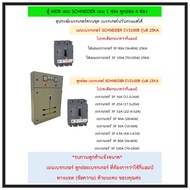 ตู้ MDB เมน 100A ลูกย่อย 4 ช่อง เมน SCHNEIDER ขนาด 800x1100x200mm.