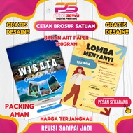 PRINT A4 FOLDING BROCHURES INDIVIDUALLY | FOLDING BROCHURE | LEAFLET A4 | Free Design | REVISION UNT