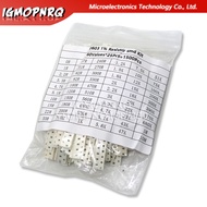 1500 Pcs SMD 0603 Resistors Assorted Set (60 Values x 25Pcs) 0ohm - 10M Ohm 1/10 Watt 1% High Precis
