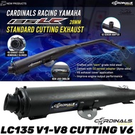 CARDINALS RACING 100% ORIGINAL STD OPEN EXHAUST 28MM 32MM 35MM LC135 V1 V2 V3 V4 V5 V6 V7 V8 EKZOS S