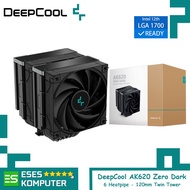 HSF DeepCool AK620 Zero Dark | Twin Tower 120mm Air CPU Cooler