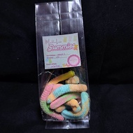 50g Gummy Worms Repacked Gummies Worm