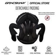 PADDING  Gracshaw Helmet Gaizer G838 / G919I / Gennex G535 / Geomax G555 Inner Padding Sponge Cheek 