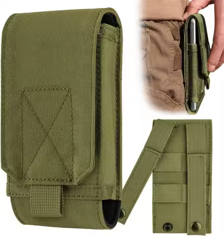 Molle Tactical Phone Pouch For ASUS ROG Phone 9FE 8 9 Pro Case Bag Nylon Waist Belt Cover Rog Phone 