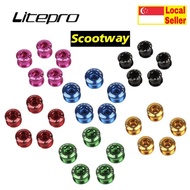 Litepro 6.5mm Chainring Bolt