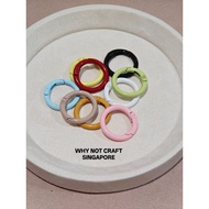25mm Metal Key rings / Metal O Rings / Spring O Rings (one set $1.50 - 7pcs)