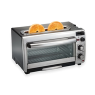 2-in-1 Oven &amp; Toaster Space saving design, Toaster Mini electric Oven Household appliances