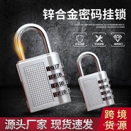 🚓Wholesale Luggage Digital Password Lock Locker Door4Digit Lock Dormitory Cabinet Anti-Theft Padlock with Password Requi