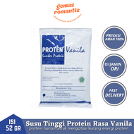 Proten Susu Tinggi Protein Rasa Vanila 1 Sachet isi 52 Gram