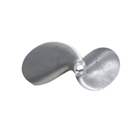 y2k ใบจักรเรือ ใบพัดเรือ โรงงานจักรวาล กว้าง 18 18.5 19 19.5 20 นิ้ว รูเพลา 7/8 1 1-1/4 นิ้ว [Long T