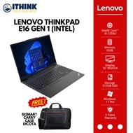 LENOVO THINKPAD E16 GEN 1 (INTEL) 21JN0051MY (I5-1335U, 16GB, 512GB, 16" WUXGA, BLACK, W11 PRO)