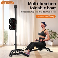 OneTwoFit 2 in 1 Multifunctional Foldable Rowing Machine Pull High and low Fitness Equipment （Withou