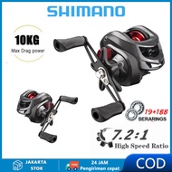 SHIMANO Reel Mesin Pancing reel casting reel 40kg Drag Fishing Reel Fishing Accessories Double Spool Fishing Reel