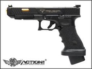 【Action!】補貨中）DCG EMG TTI CM G34 MOS GBB瓦斯手槍 (GHK G17) 鋼滑套外管