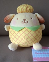 FuRyu Sanrio正版正貨有牌菠蘿裝布甸狗布丁狗Pompompurin Pineapple Outfit超可愛景品公仔