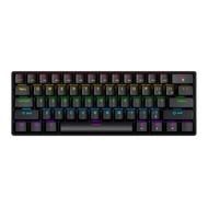 APAYADO K61 Keyboard 60% Portable Wired Mechanical Keyboard Wired 61 Keys Phantom RGB