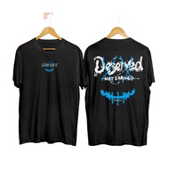 HITAM LOKAL Black Deserved T-shirt / Local Brand Clothes / Local Brand Clothes / Others / Adult Men'