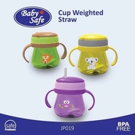 Baby Safe Training Cup Gelas Anak with straw JP019