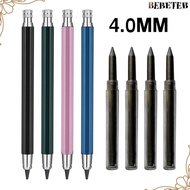 BEBETEB Automatic Pencil, Metal Drawing Writing Tool Mechanical Pencil, High Quality 4.0mm Sketch Co