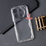INFINIX NOTE 30 4G INFINIX NOTE 30 PRO 4G INFINIX NOTE 40 4G CASE MELTING WAVY CLEAR SOFT CASE INFIN