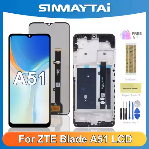 6.52''For ZTE Blade A51 OEM LCD Display Touch Screen Digitizer Assembly Replacement For ZTE Blade A5