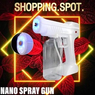 Jualan hebatPenghantaran cepatLetupanSihatFesyen READY STOCK 800ML Wireless Nano Spray Gun Blue Light Nano Steam Atomizi
