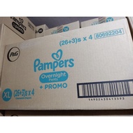 Pampers XL-Xxl/Xxl-Xxxl Overnight Pants 4packs (choose variations