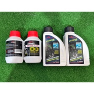 APIDO BRAKE FLUID OIL MINYAK BREK BRAKE APIDO 300ML 500ML MOTORCYCLE BRAKE FLUID APIDO DOT 4 DOT3 EX