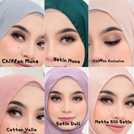 Shawl Eyelash : Heavy chiffon, Dull satin, Satin silk Premium, Satin Muna, Cotton Voile, Chiffon mun