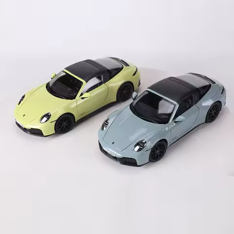 Maisto 1:18 Porsche 911 Targa 4 GTS 922.2 Open All The Doors Alloy Model Car