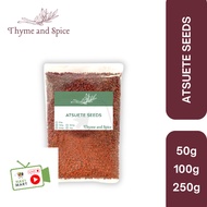 [POUCH] Annatto seed/ Atsuete 50G 100G 250G - Spice️ THYME AND SPICE HAVI VIDEO