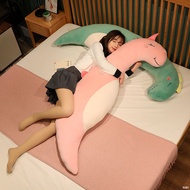 Cartoon pillow with long pillow with a super soft seahorse curved pillow that can be separated and w