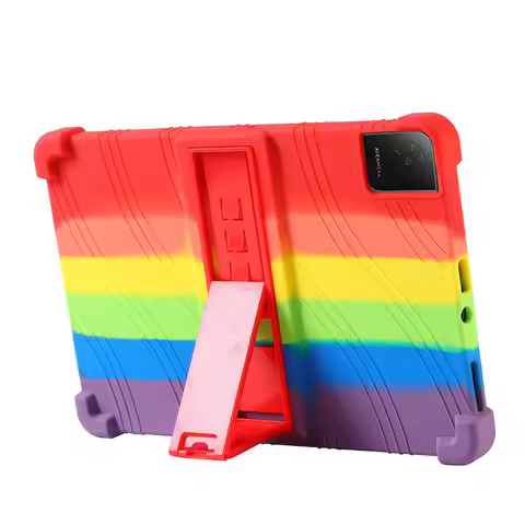 For TCL Tab 10L Gen 4  10-inch Soft Tablet Shockproof Protective Case with 4 Reinforced Silicone Cor