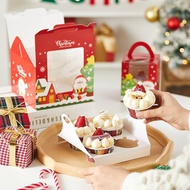 Cupcake Hampers Box Cupcake Box Christmas Hampers Dessert Hampers Marry Christmas/ Cupcake Box